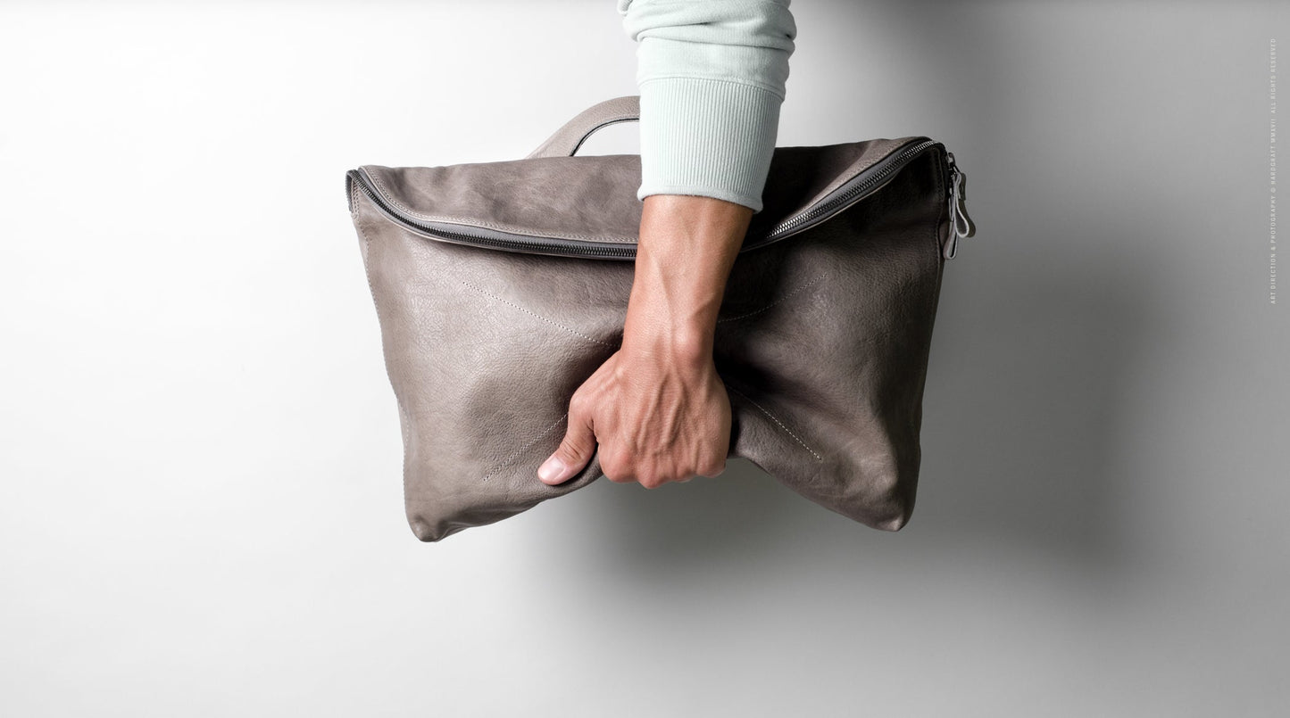 Leisure messenger. Grayish-brown