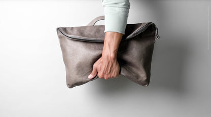 Leisure messenger. Grayish-brown