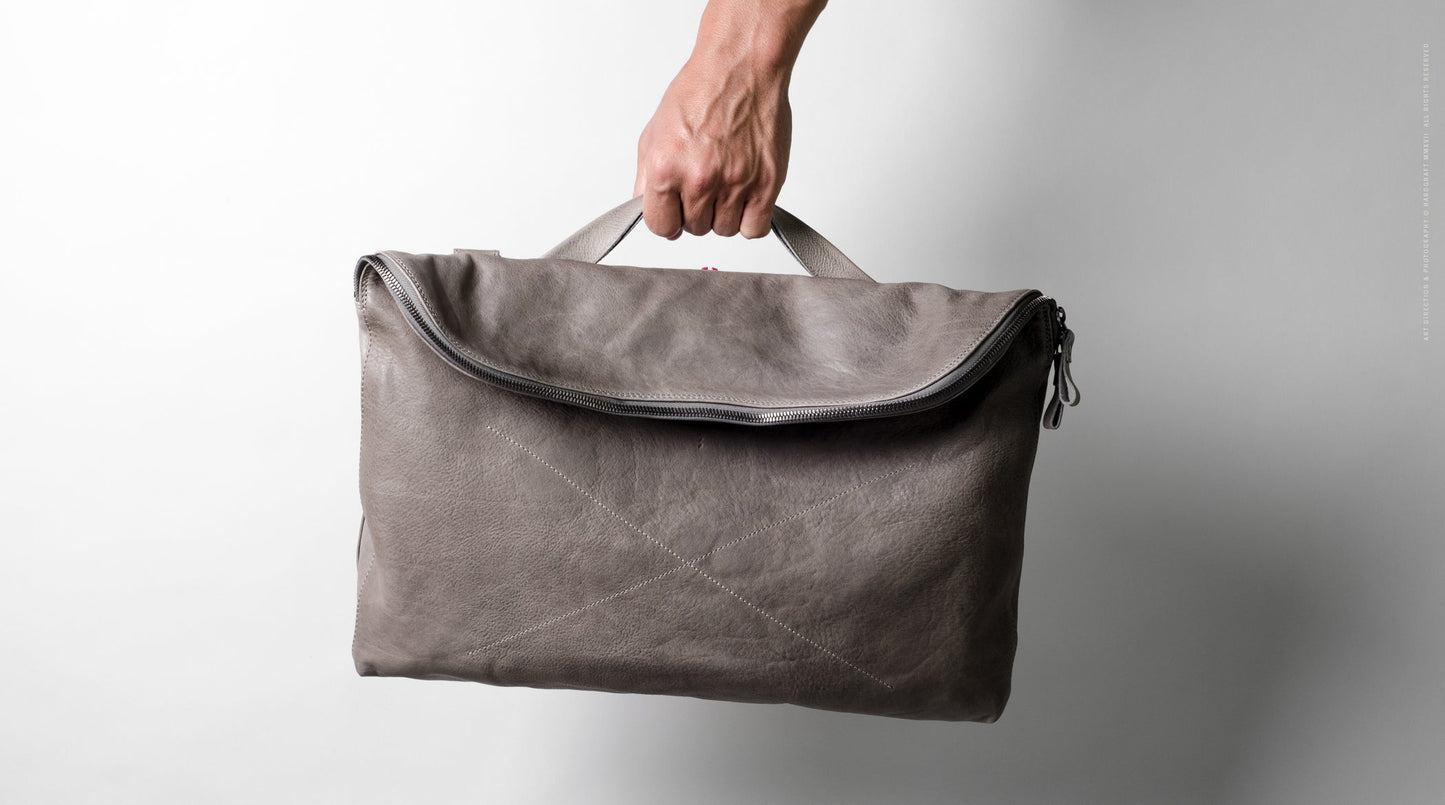 Leisure messenger. Grayish-brown
