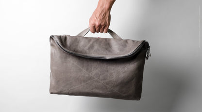 Leisure messenger. Grayish-brown