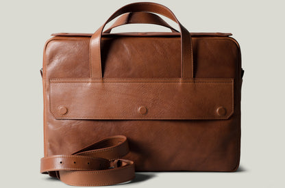 Long-distance travel briefcase. Classic model