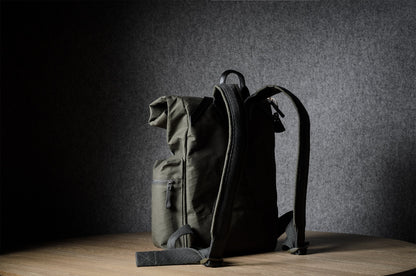 Roll-top backpack