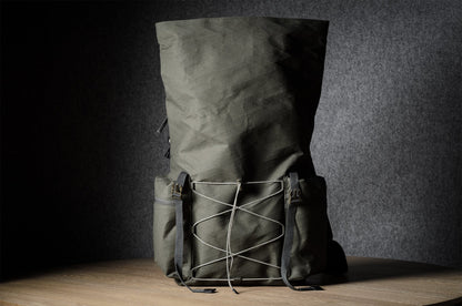 Roll-top backpack