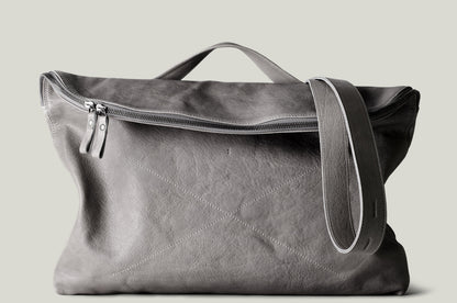 Leisure messenger. Grayish-brown