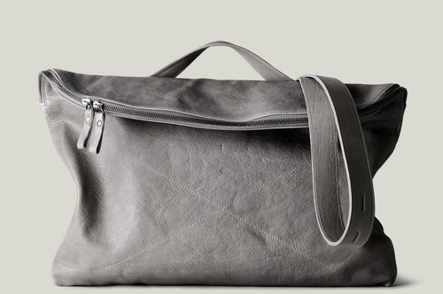 Leisure messenger. Grayish-brown