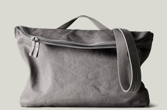 Leisure messenger. Grayish-brown