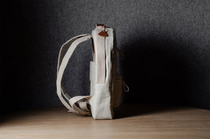 Backpack. Natural material.
