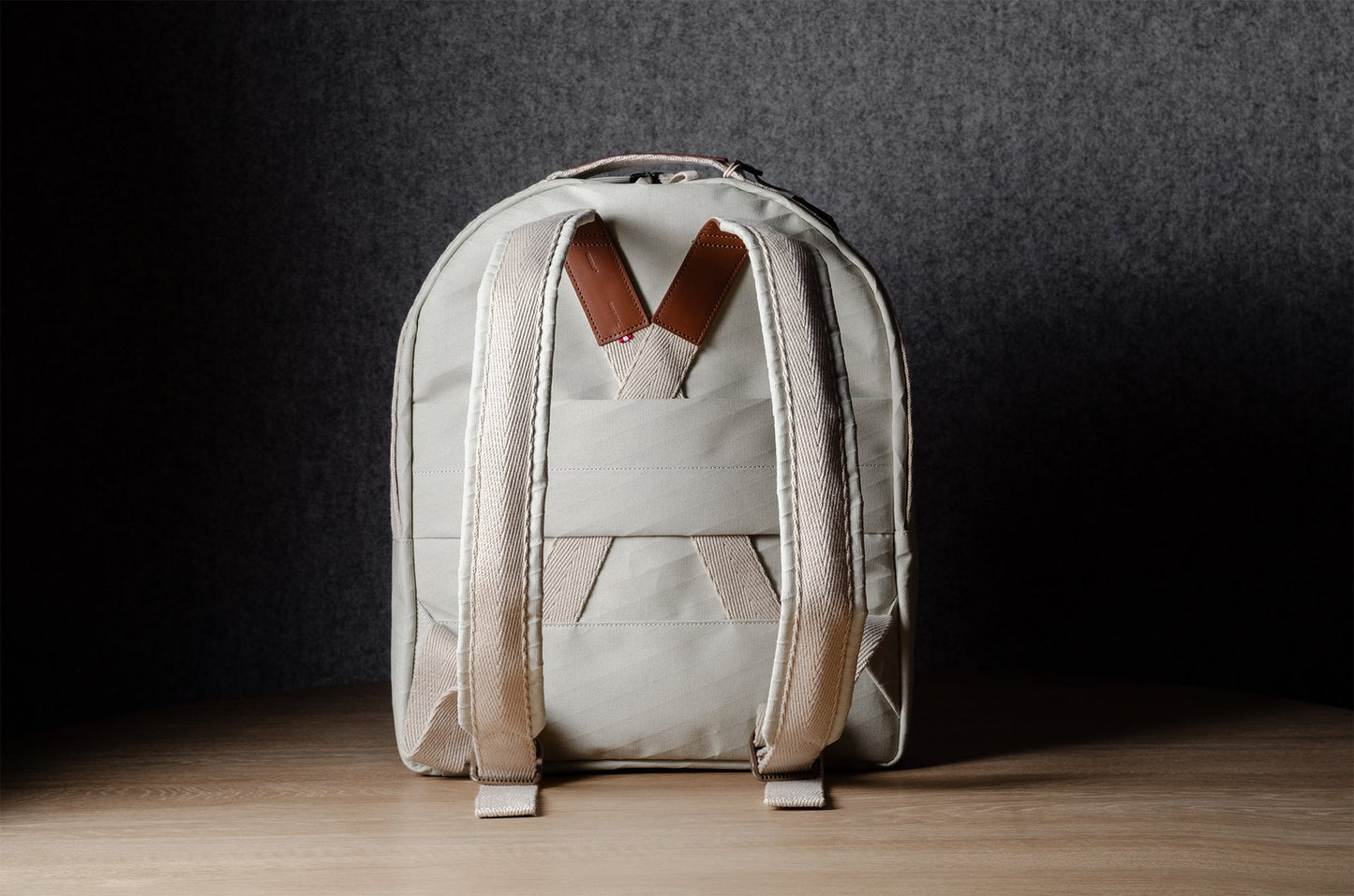 Backpack. Natural material.