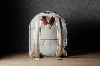 Backpack. Natural material.