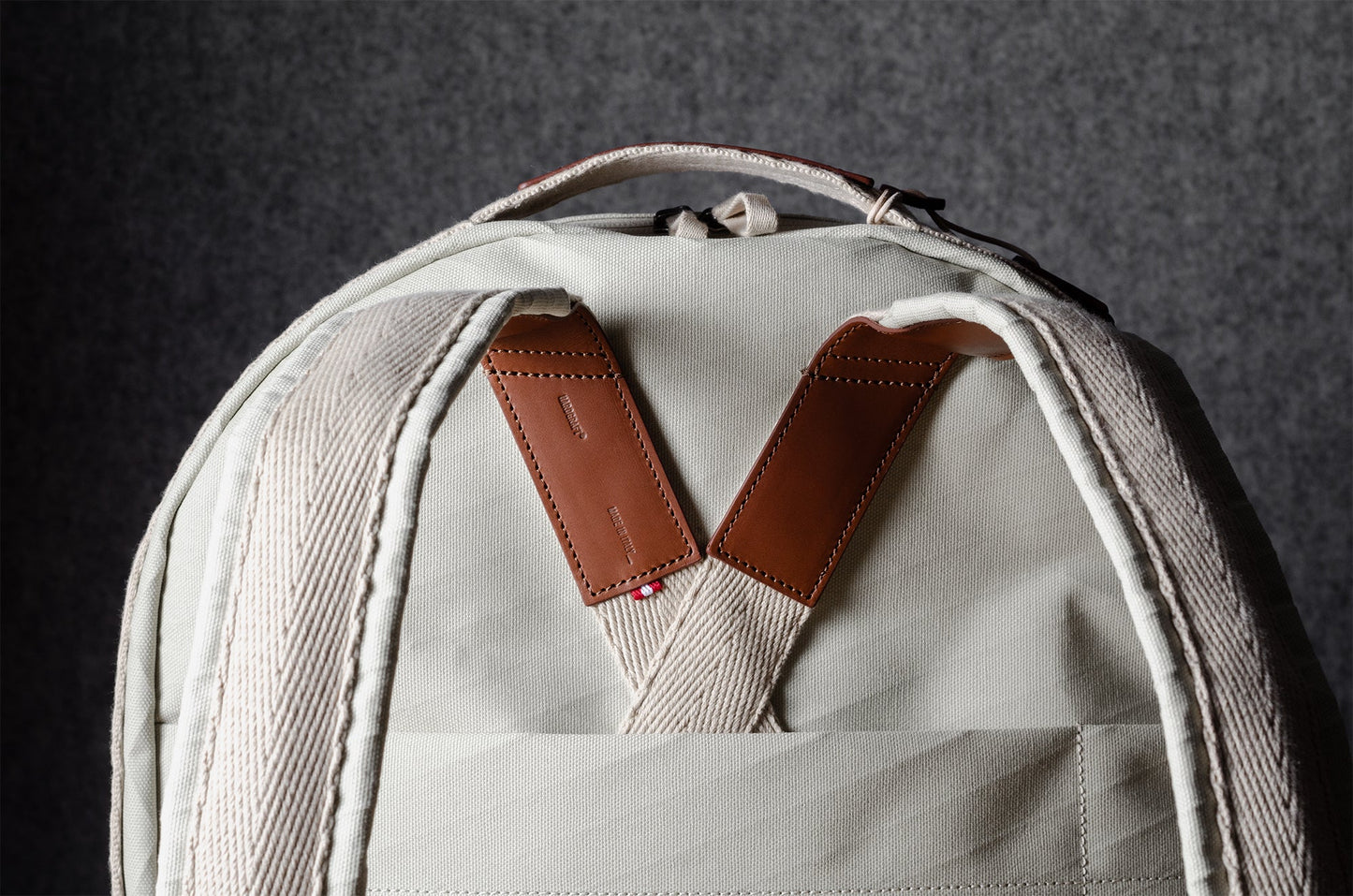 Backpack. Natural material.