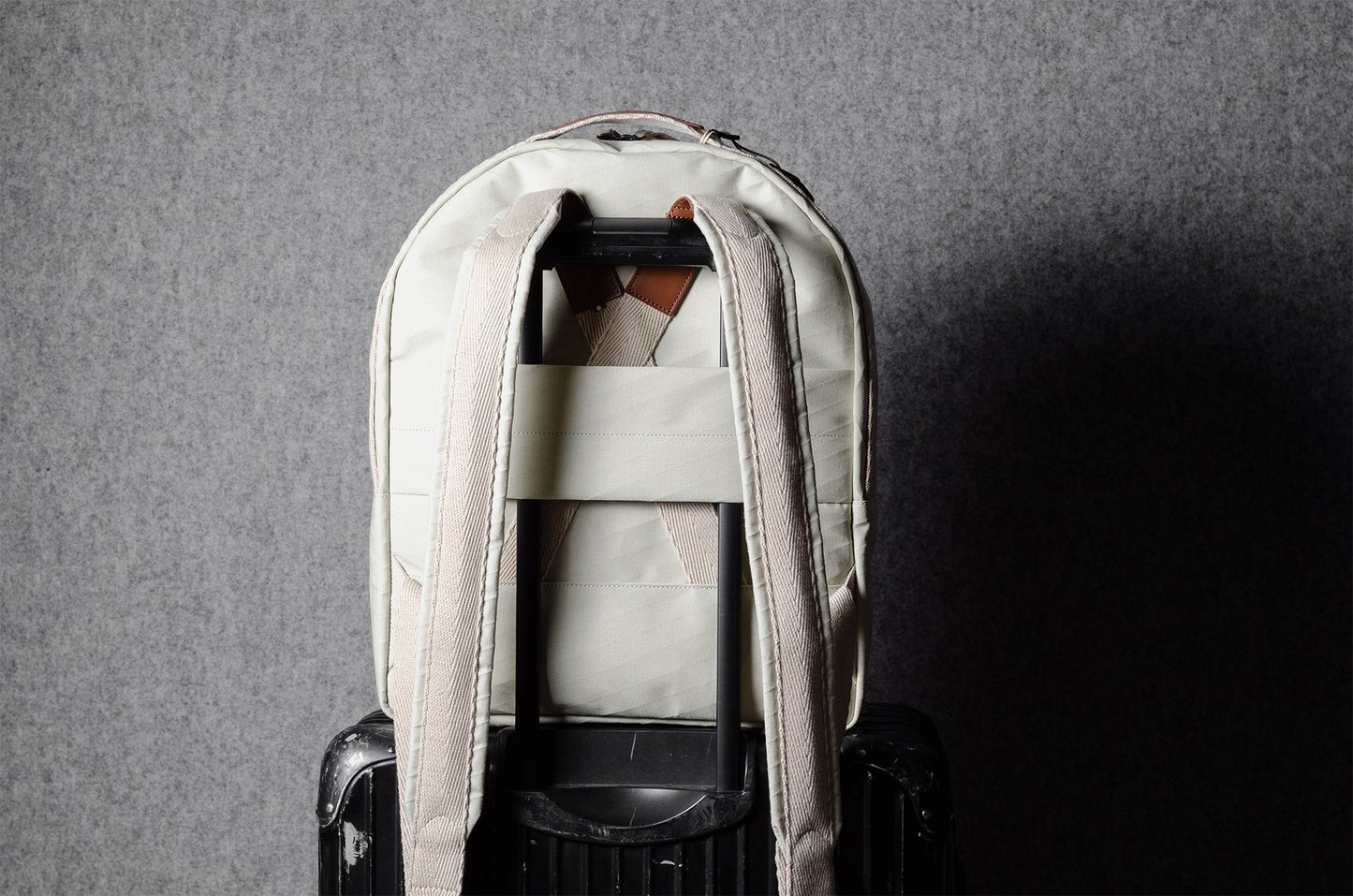 Backpack. Natural material.