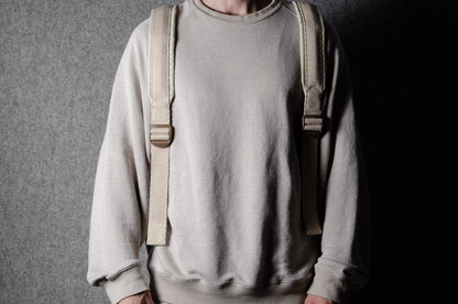 Backpack. Natural material.
